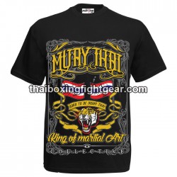 Born To Be Muay Thai Camiseta de boxeo "Tiger Flag"