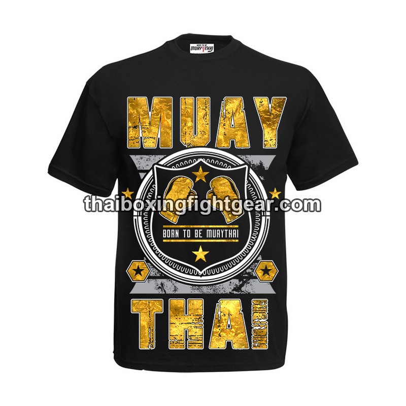 Born To Be Muay Thai Camiseta de boxeo "Escudo de armas" | T-shirts Born To Be Muay Thai Camiseta de boxeo "Escudo de armas" | T-shirts