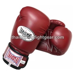 Guantes de boxeo Thai Para niños Thaismai BG124 Sintético marrón