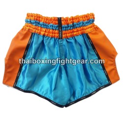 Pantalón Corto de Boxeo Yokkao Tailandés-c2-naranja de carbono | Pantalone