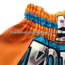 Pantalón Corto de Boxeo Yokkao Tailandés-c2-naranja de carbono | Pantalone