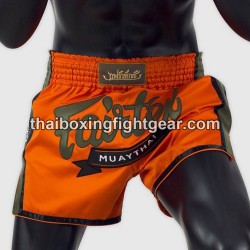 Pantalones cortos de boxeo  Muay Thai Fairtex BS1705 naranja