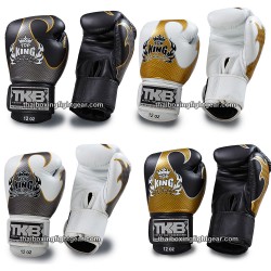 Top King Empower TKBGEM-01BK-SV Guantes de Boxeo | Guantes