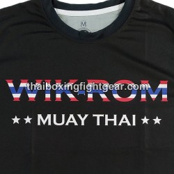Wik-Rom Muay Thai camiseta negra | Camisetas Wik-Rom Muay Thai camiseta negra | Camisetas