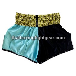 Pantalón Corto de Boxeo Yokkao Tailandés Carbon Fit Apex Leopard | Yokkao