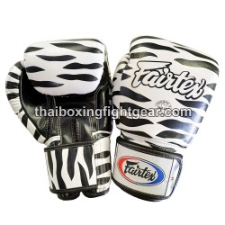 Guantes de boxeo Thai Fairtex BVG1 Tigre Blanco | Guantes