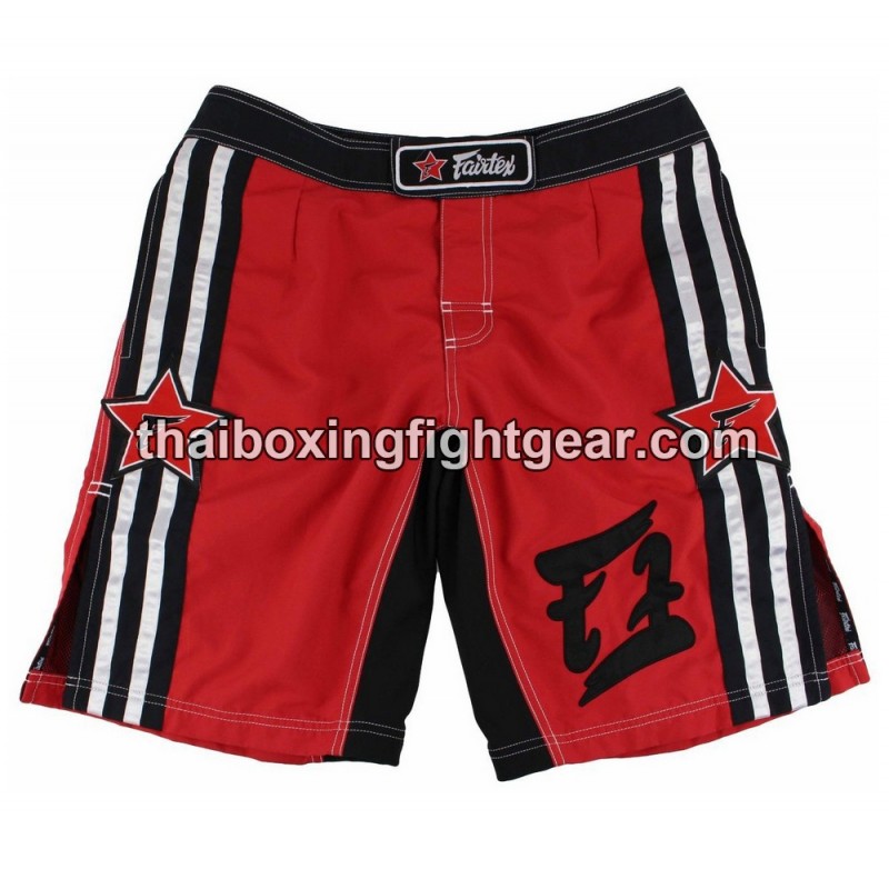 MMA Fairtex AB8 pantalones cortos de boxeo rojo | Pantalone