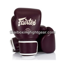 GUANTES DE BOXEO THAI FAIRTEX BGV-16 BORDEAUX | Guantes