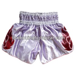 Pantalones cortos de boxeo thai Lumpinee Violet | Muay Thai Shorts
