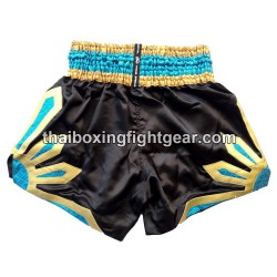 TWINS PANTALONES CORTOS DE BOXEO TAILANDES "BLUE SKY" | Pantalone