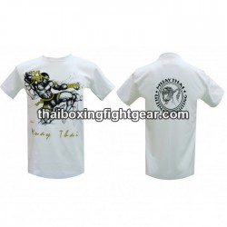 Camiseta de boxeo Human Fight "COUP OF GENOUS" Blanco | Camisetas Camiseta de boxeo Human Fight "COUP OF GENOUS" Blanco | Camisetas