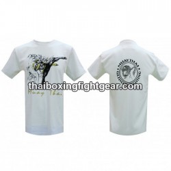 Camiseta de boxeo Human Fight "HIGH KICK" Blanco | Camisetas Camiseta de boxeo Human Fight "HIGH KICK" Blanco | Camisetas
