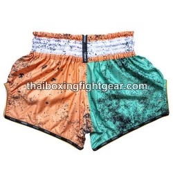 Pantalón Corto de Boxeo Yokkao Tailandés Carbon Fit Bandera Irlandesa | Yokkao