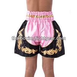 Boxeo Shorts Thai Child Black Rose | Kids