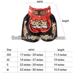 Boxeo Shorts Thai Blue Black Child | Kids
