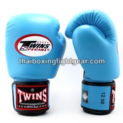 Guantes de boxeo Thai Children's Twins BGVS3 Sintético Azul Cielo | Mujer/Niño