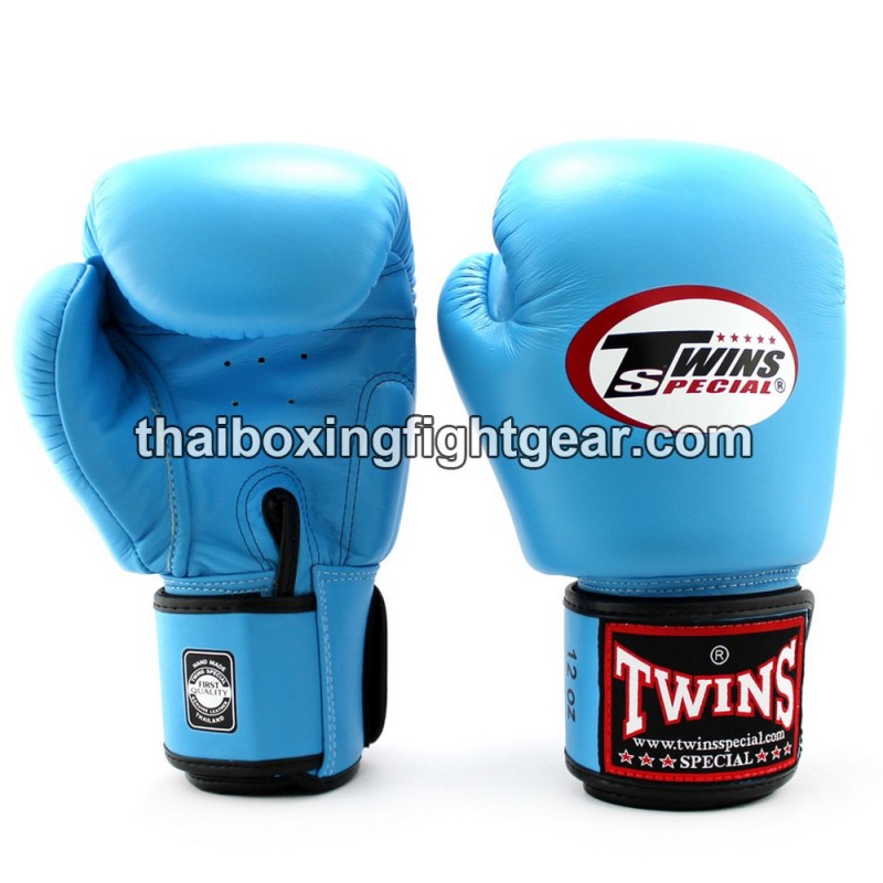 Guantes de boxeo Thai Children's Twins BGVS3 Sintético Azul Cielo | Mujer/Niño