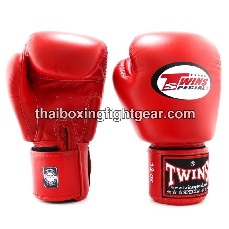 Guantes de boxeo Thai Children's Twins BGVS3 Sintético Rojo | Mujer/Niño