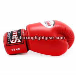 Guantes de boxeo Thai Children's Twins BGVS3 Sintético Rojo | Mujer/Niño