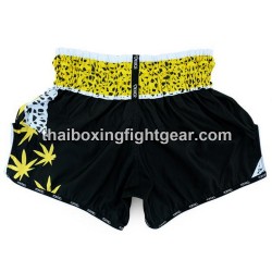 Pantalón Corto de Boxeo Yokkao Tailandés Carbon Fit Mayan | Yokkao