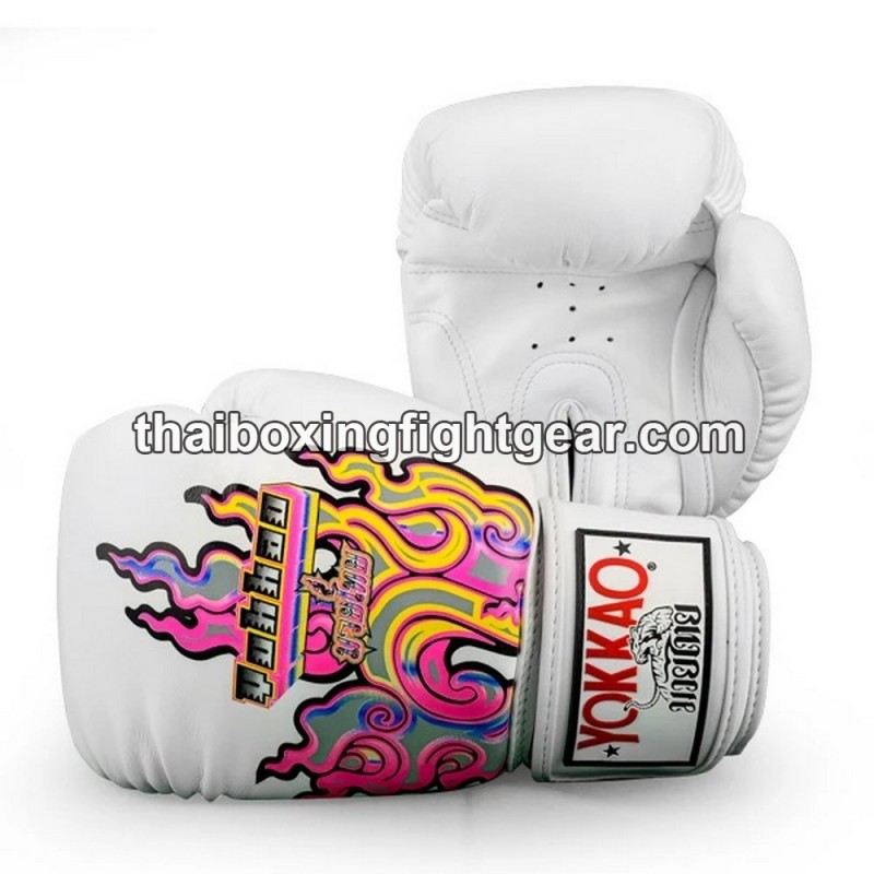 Muay Thai Yokkao Guantes de Boxeo "Bangkok Flame" | Yokkao