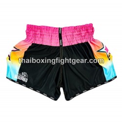 Pantalón Corto de Boxeo Yokkao Tailandés Carbon Fit "Havana" | Yokkao