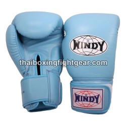 Guantes de boxeo tailandés Windy BGVH Cielo Azul | Guantes