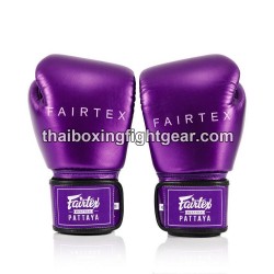 GUANTES DE BOXEO TAILANDÉS FAIRTEX BGV-22 METALLIC PÚRPURA | Guantes