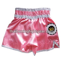 Pantalones cortos de boxeo thai Lumpinee Rosado | Muay Thai Shorts