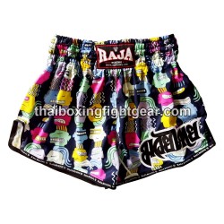 Raja Boxing pantalones cortos de Muay Thai Simpsons | Muay Thai Shorts