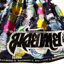Raja Boxing pantalones cortos de Muay Thai Simpsons | Muay Thai Shorts