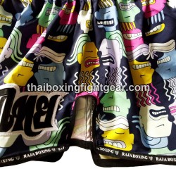 Raja Boxing pantalones cortos de Muay Thai Simpsons | Muay Thai Shorts