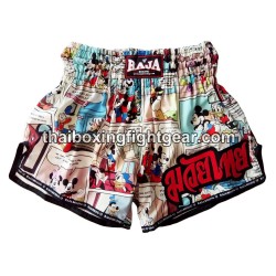 Raja Boxing pantalones cortos de Muay Thai Micky 2 | Muay Thai Shorts