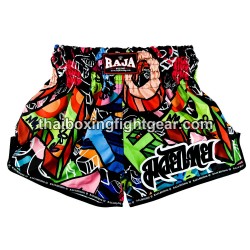 Raja Boxing pantalones cortos de Muay Thai "Colorful 3" | Muay Thai Shorts