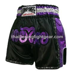 Lumpinee Pantalones cortos de boxeo tailandés "Retro Purple" | Muay Thai Shorts