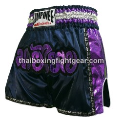 Lumpinee Pantalones cortos de boxeo tailandés "Retro Purple" | Muay Thai Shorts