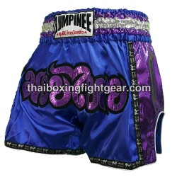 Lumpinee Pantalones cortos de boxeo tailandés "Retro Purple" | Muay Thai Shorts