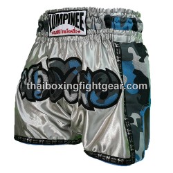 Pantalones cortos de boxeo thai Lumpinee "Retro Camo" | Muay Thai Shorts