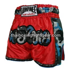 Pantalones cortos de boxeo thai Lumpinee "Retro Camo" | Muay Thai Shorts
