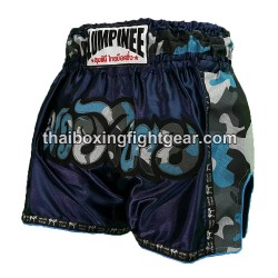 Pantalones cortos de boxeo thai Lumpinee "Retro Camo" | Muay Thai Shorts