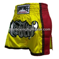 Pantalones cortos de boxeo thai Lumpinee "Retro Red" | Muay Thai Shorts