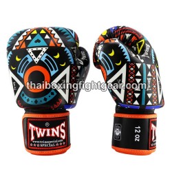 Guantes de Boxeo tailandés Twins FBGVL3-57 "INDIAN" | Muay Thai Gloves