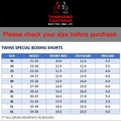 Pantalones cortos de boxeo Tailandés Muay Thai Twinsmarrón | Pantalone