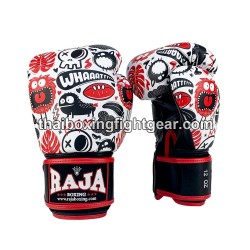 Raja Boxing Muay Thai Guantes de Boxeo Tailandés "Monster Red" | Guantes