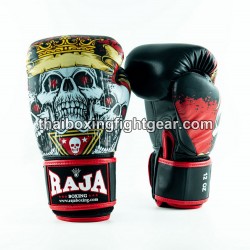 Raja Boxing Muay Thai Guantes de Boxeo Tailandés "Skull King" | Guantes