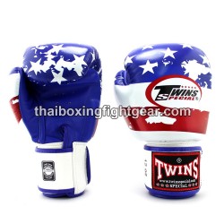 Guantes de Boxeo tailandés Twins FBGVL3-44 "USA" | Guantes