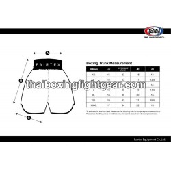 Pantalones cortos de Boxeo Muay Thai Fairtex BT2002 | Pantalone