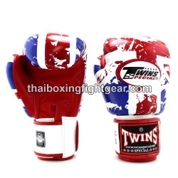 Guantes de Boxeo tailandés Twins FBGVL3-44 "UK" | Guantes