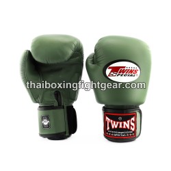 Twins BGVL3 Guantes de boxeo Muay Thai Olive | Guantes