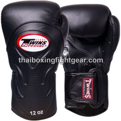 Guantes de Boxeo tailandés Twins BGVL6 Negro | Guantes